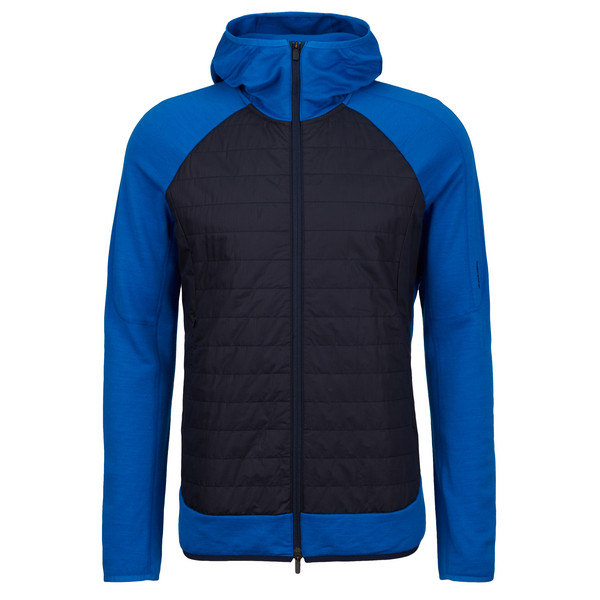 M MERINO QUANTUM HYBRID LS ZIP HOODIE Herren - Isolationsjacke
