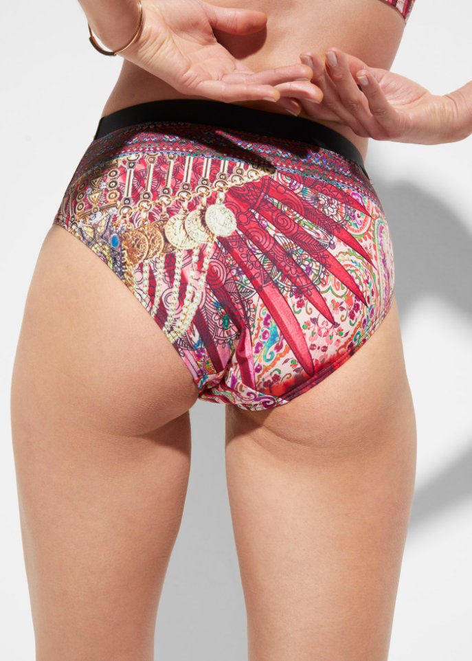 Exklusive Bikinihose aus recyceltem Polyamid