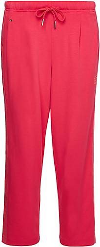 TOMMY HILFIGER Damen Jogpants Relaxed Fit 7/8-Länge