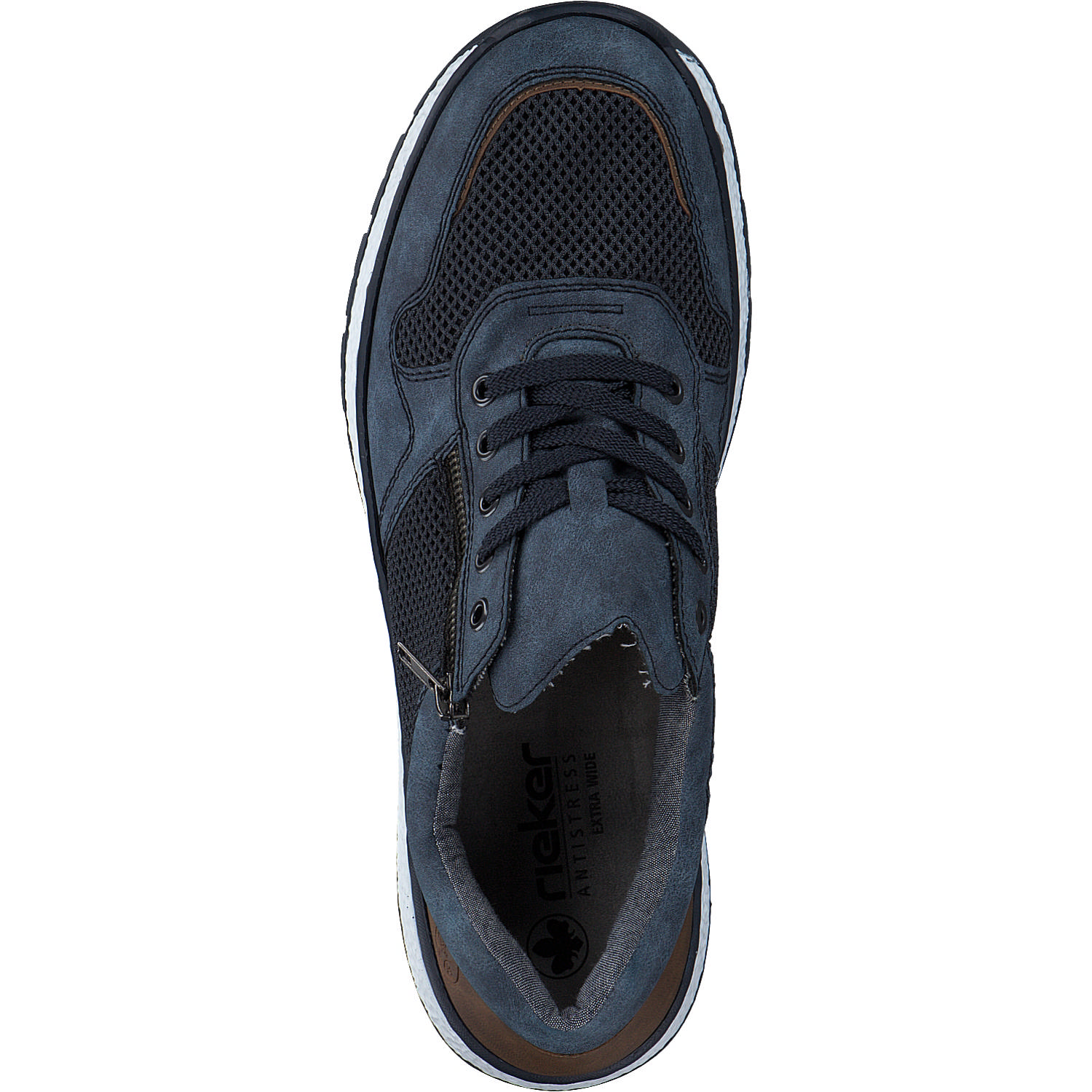 Rieker B9006, Halbschuhe, Herren, Blau