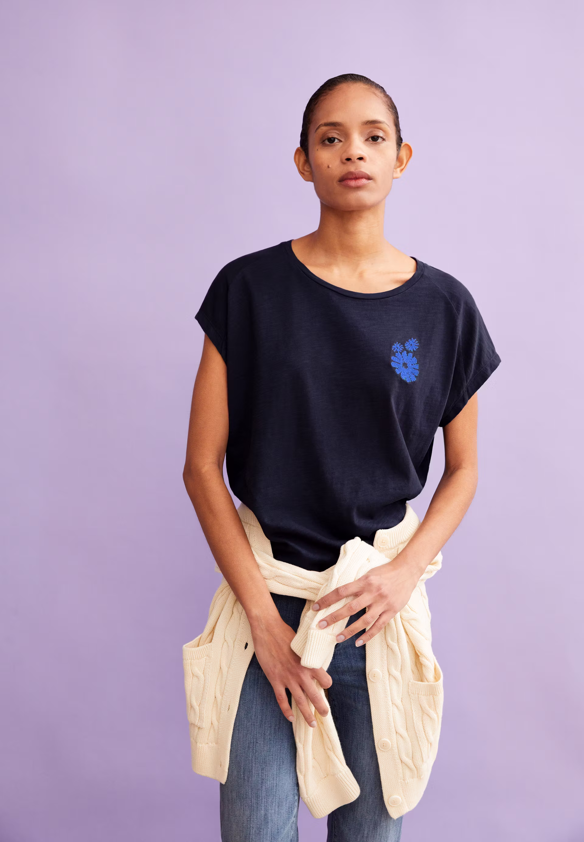 T-Shirt Loose Fit aus Bio-Baumwolle
