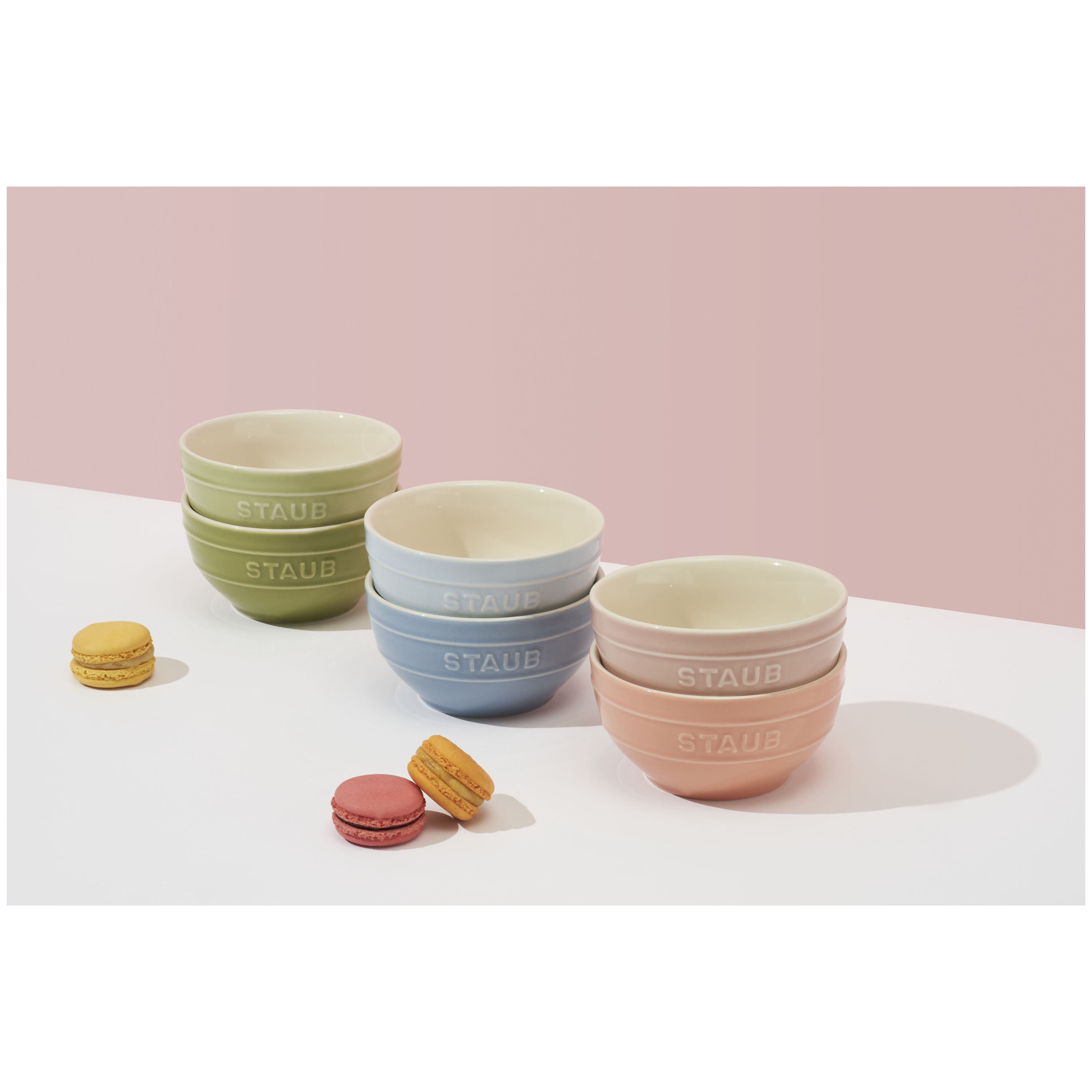 Schüsselset Macaron 6-tlg