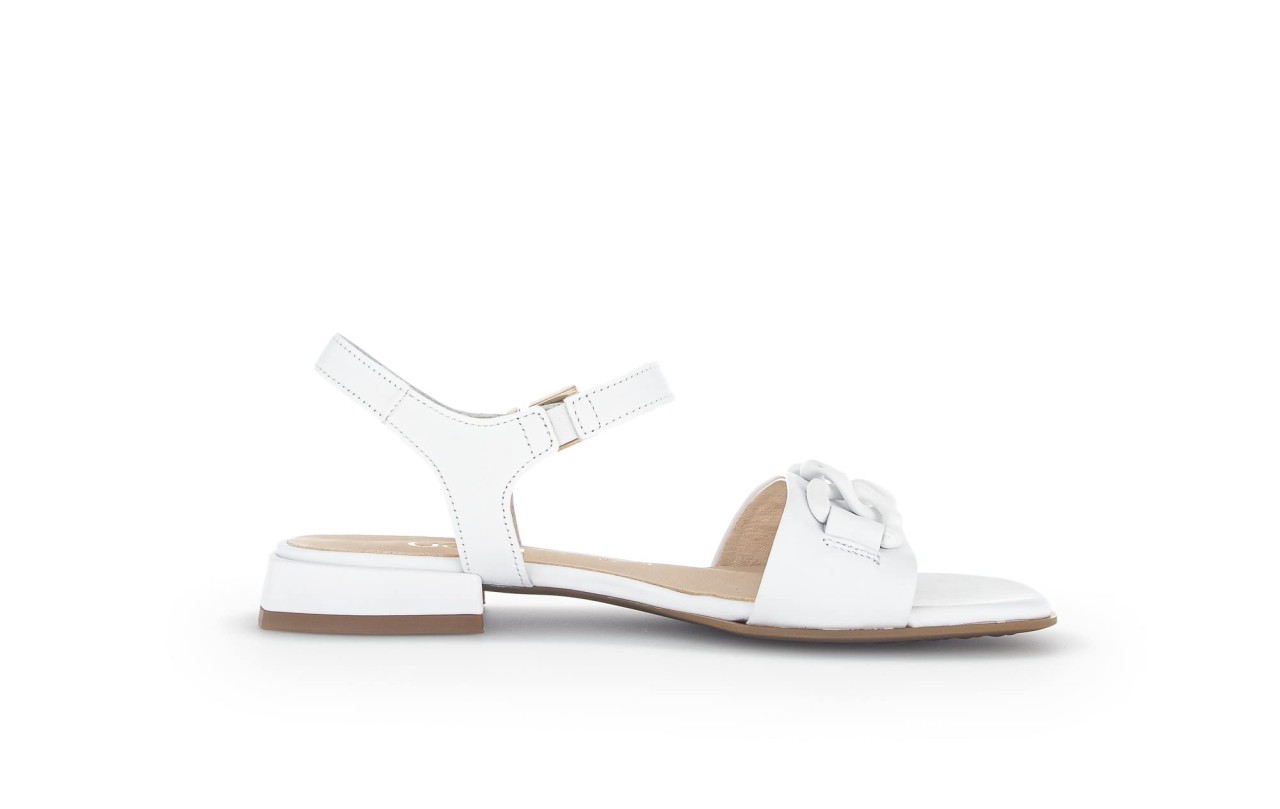 GABOR Klassische Sandalen weiss