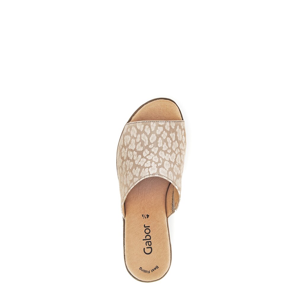 Gabor fashion Pantolette braun