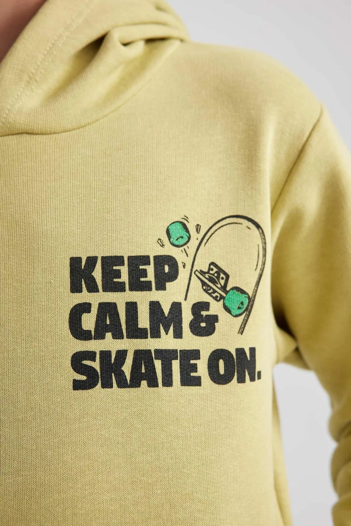 DeFacto  Bedrucktes Kapuzensweatshirt für Jungen A8597a823au