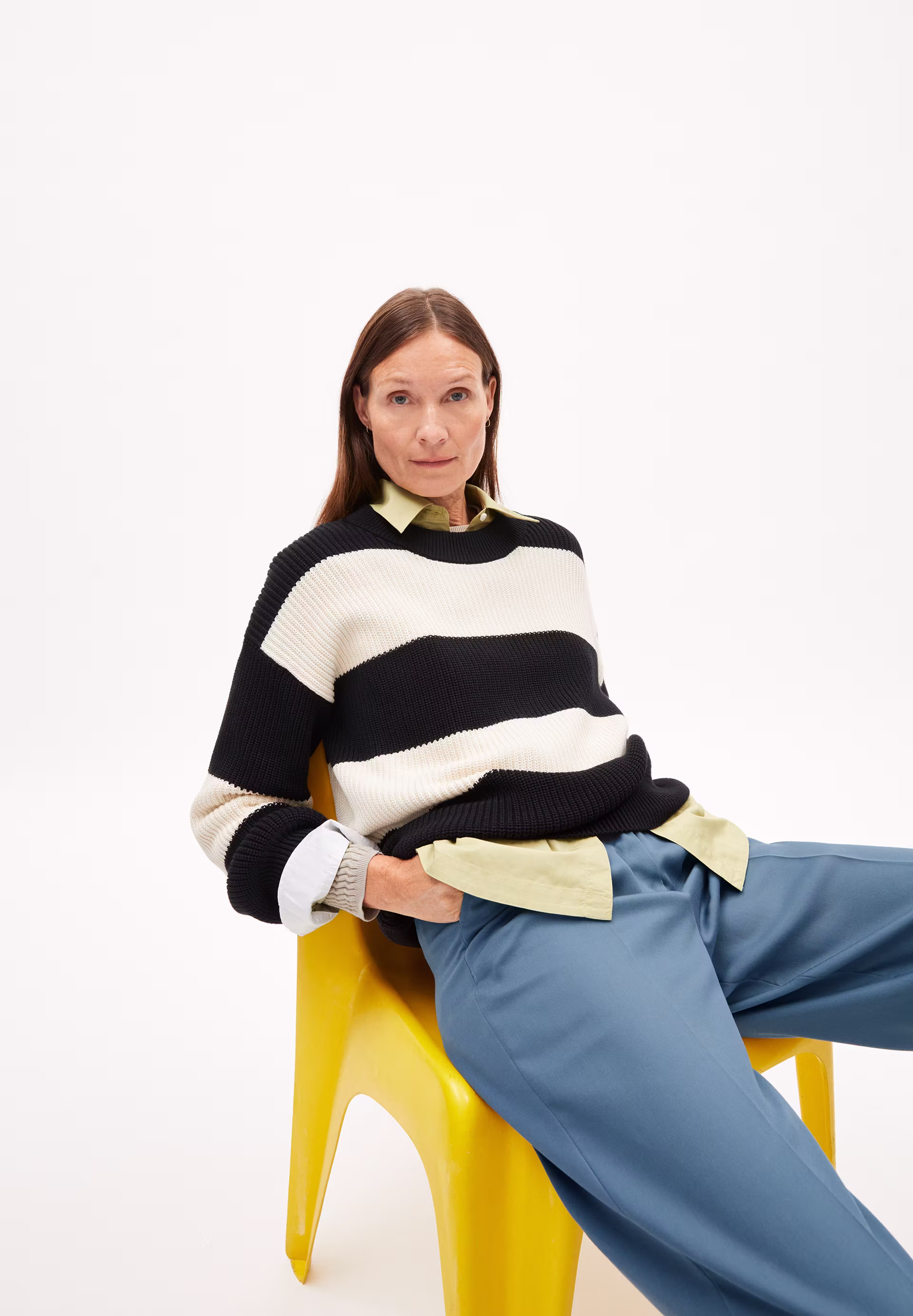 Pullover Loose Fit aus Bio-Baumwolle