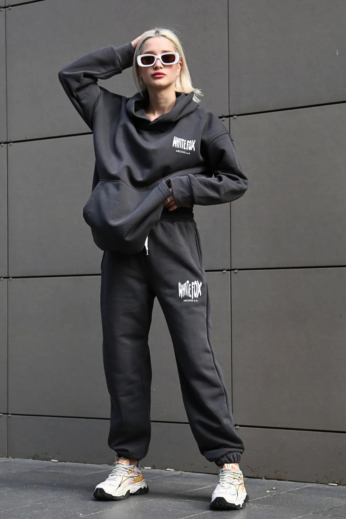 Madmext  Zweiteiler - Grau - Regular Fit