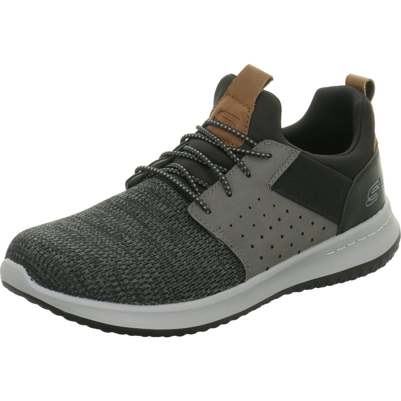 SKECHERS Freizeit Schnürer grau Delson-Camben