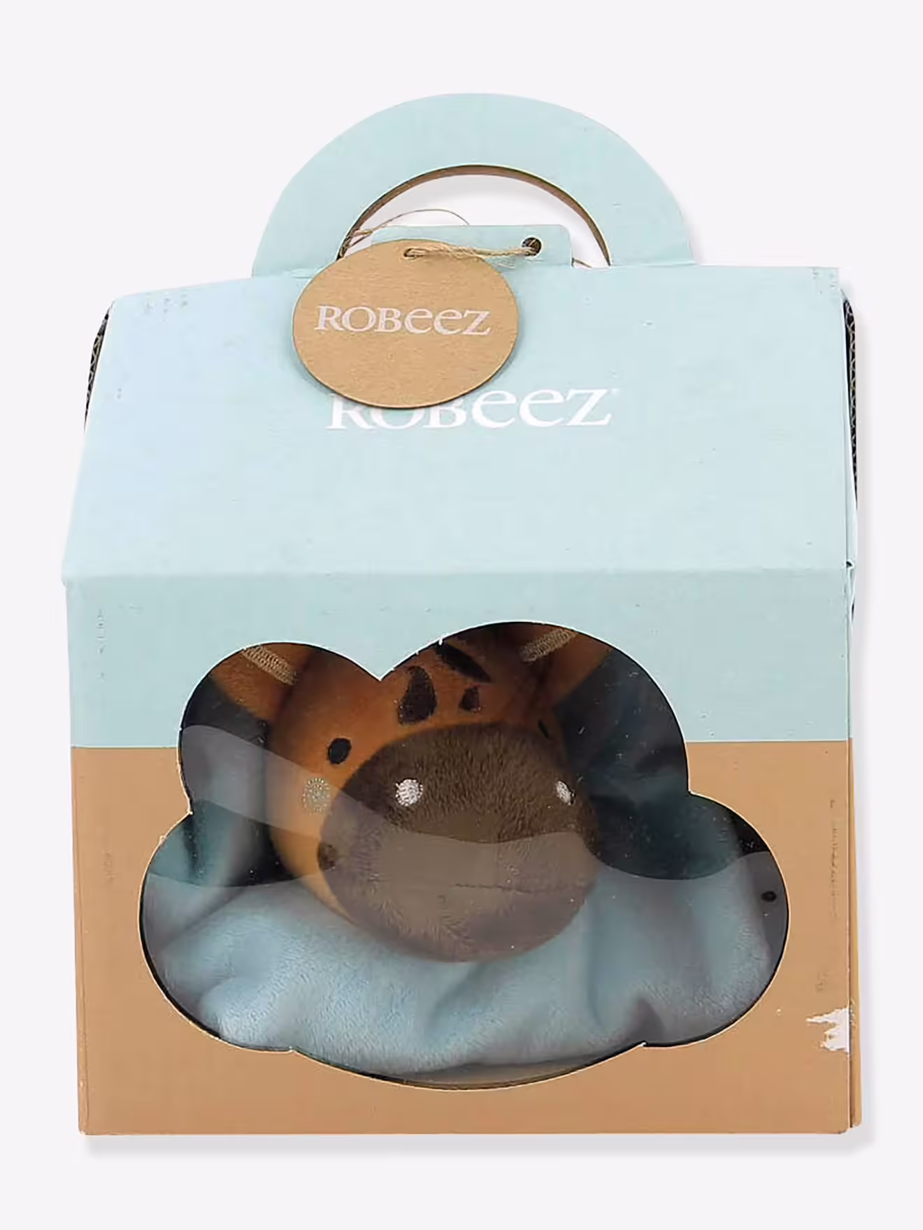 Robeez Baby Geschenk-Set: Krabbelschuhe & Schmusetuch ROBEEZ - aqua