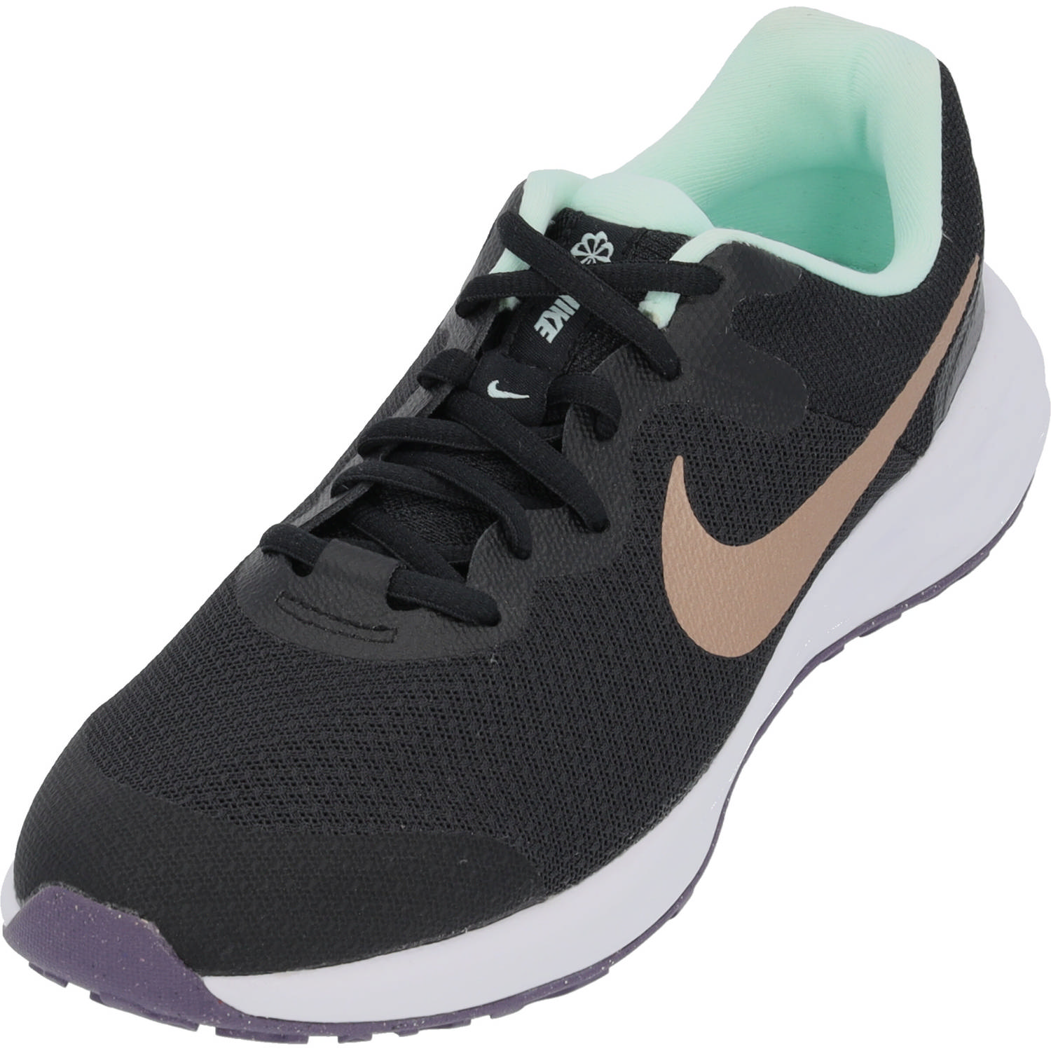 Nike Revolution 6 DD1096 W, Sneakers Low, Kinder, black/mtlc