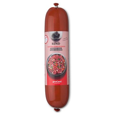 proCani Kochwurst Rind Menü