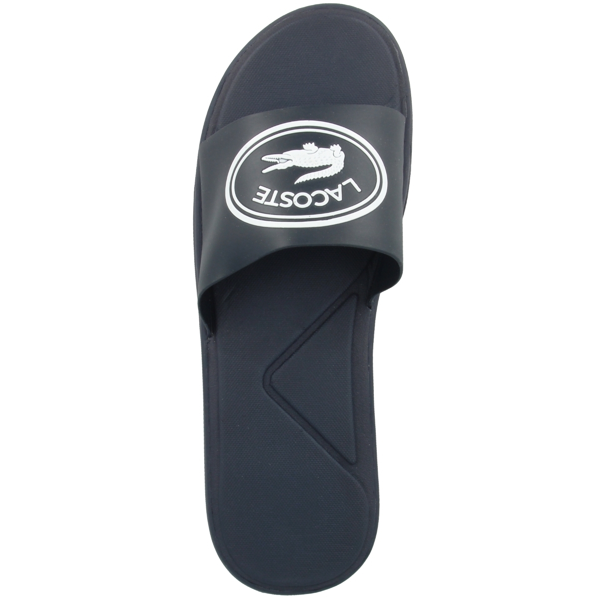 Lacoste L.30 SLIDE 119 3 Badelatschen blau