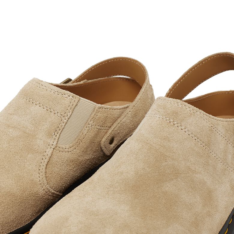 Dr. Martens Isham parchment desert oasis suede