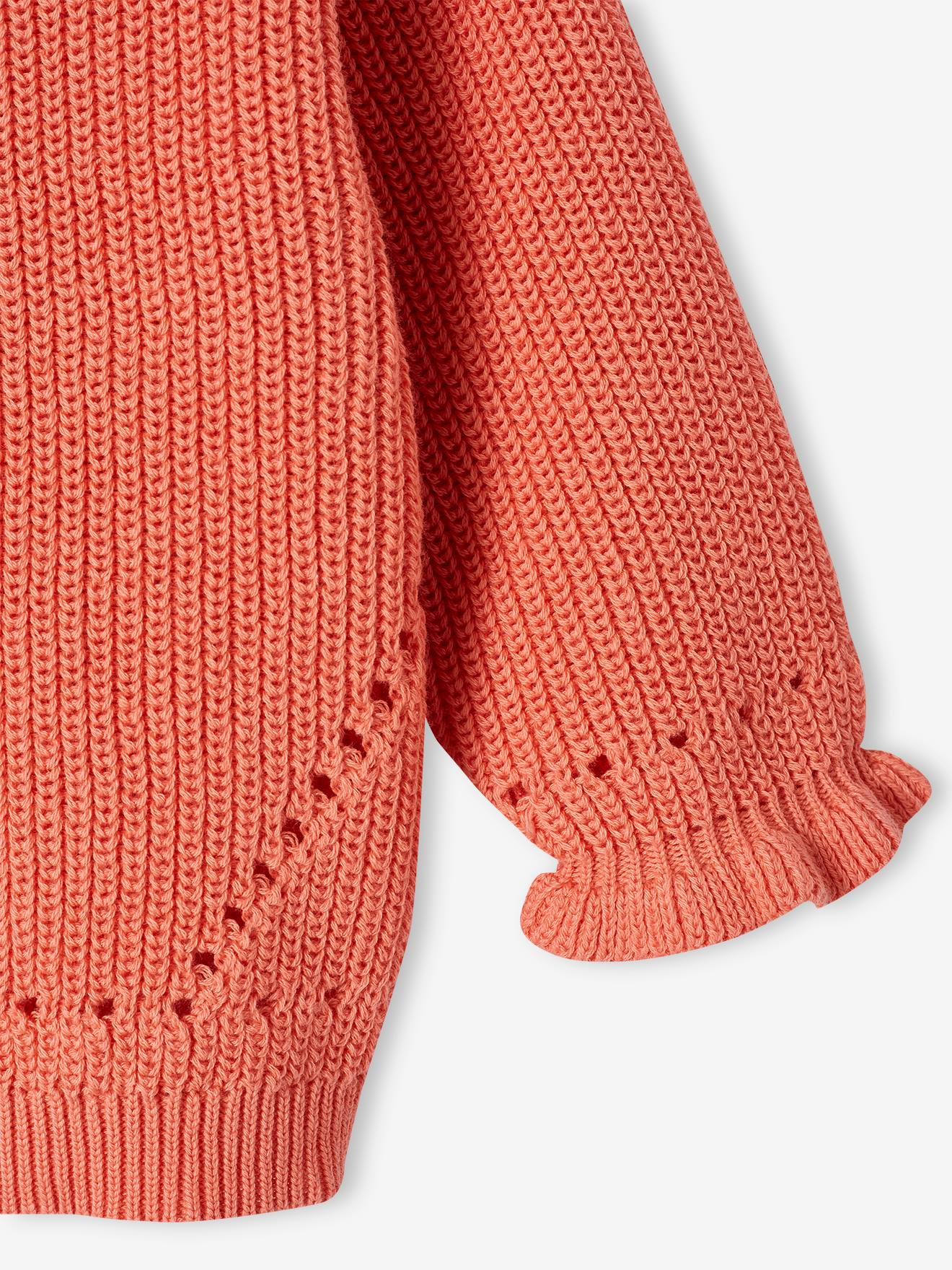 Vertbaudet Baby Pullover aus Rippstrick Oeko-Tex - eisblau