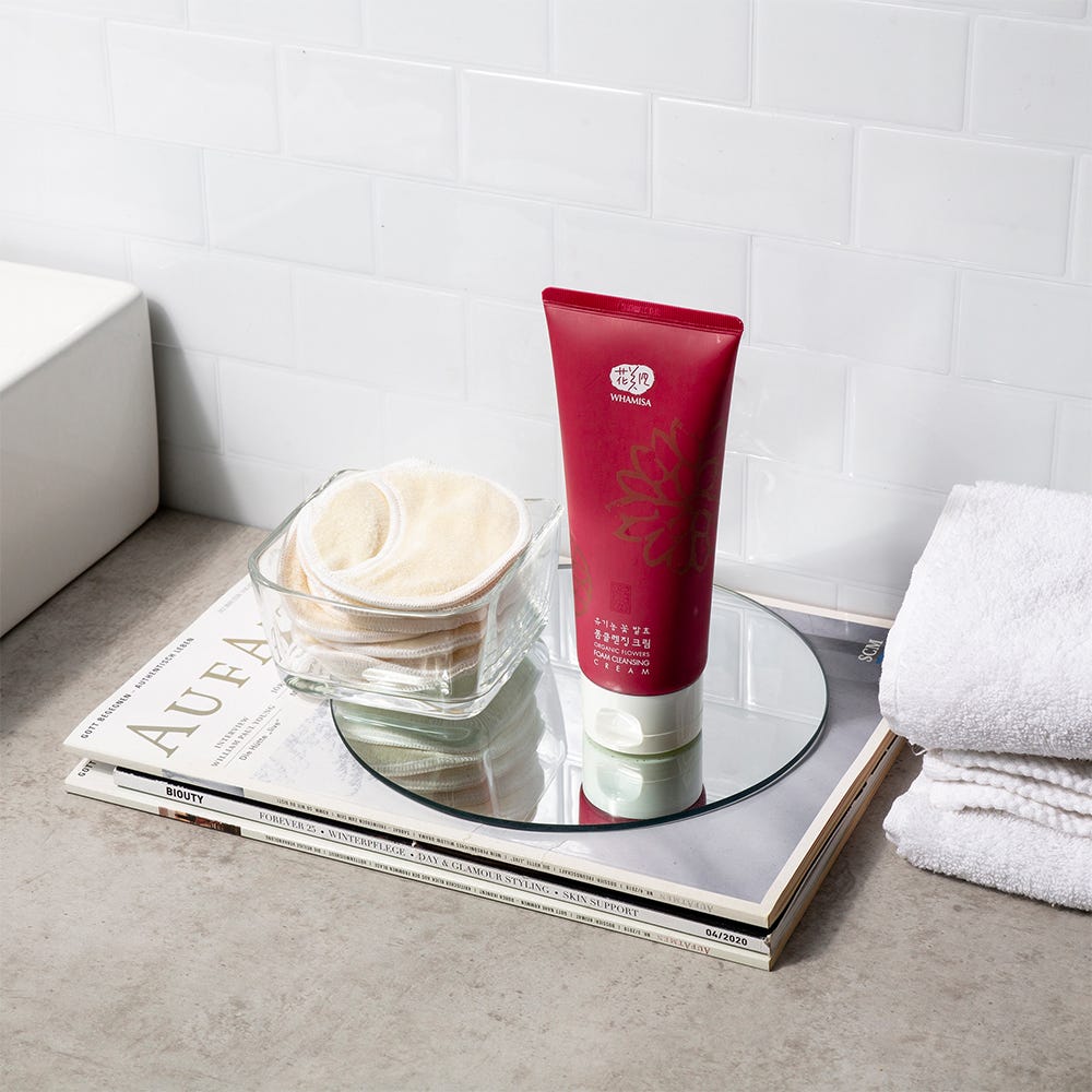 Whamisa Organic Foam Cleansing Cream 200 ml
