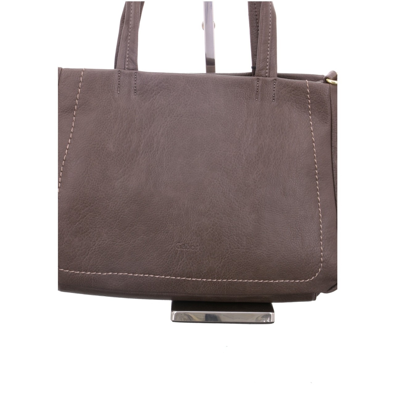 GABOR Handtaschen taupe KARA, Zip shopper M, dark taupe