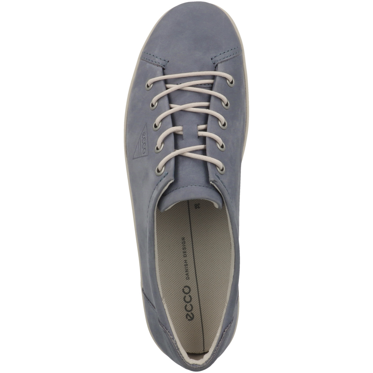 Ecco Soft 2.0 Schnürschuhe blau