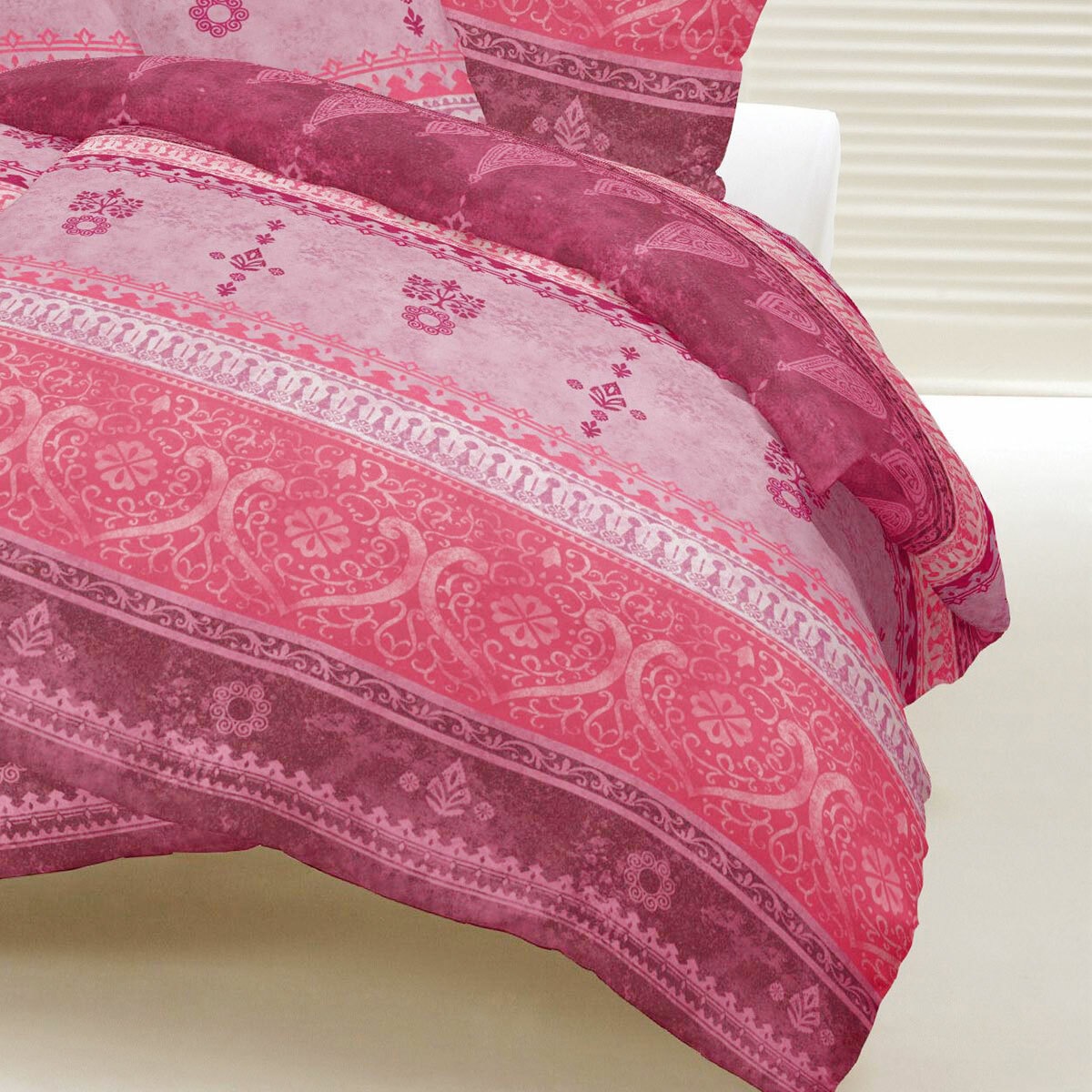 Traumschlaf Biber Bettwäsche Indi beere pink