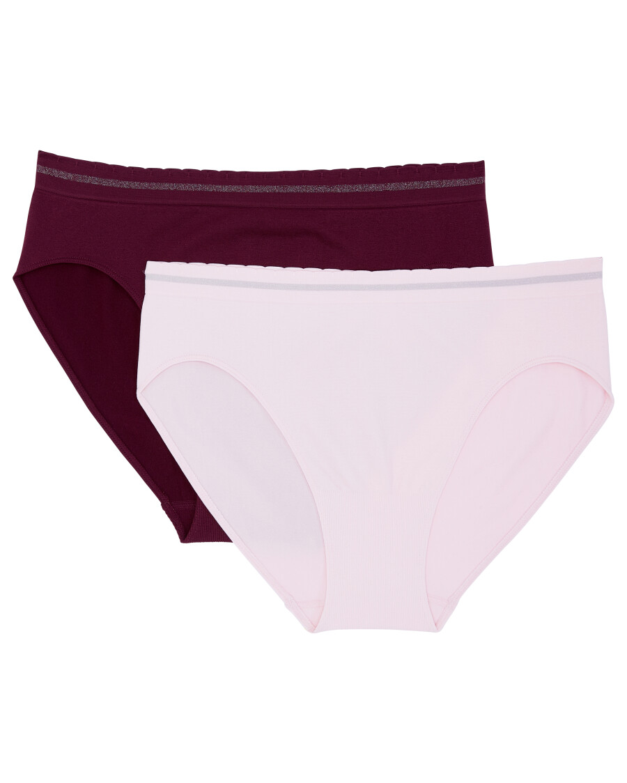 Slips mit Glitzergarn