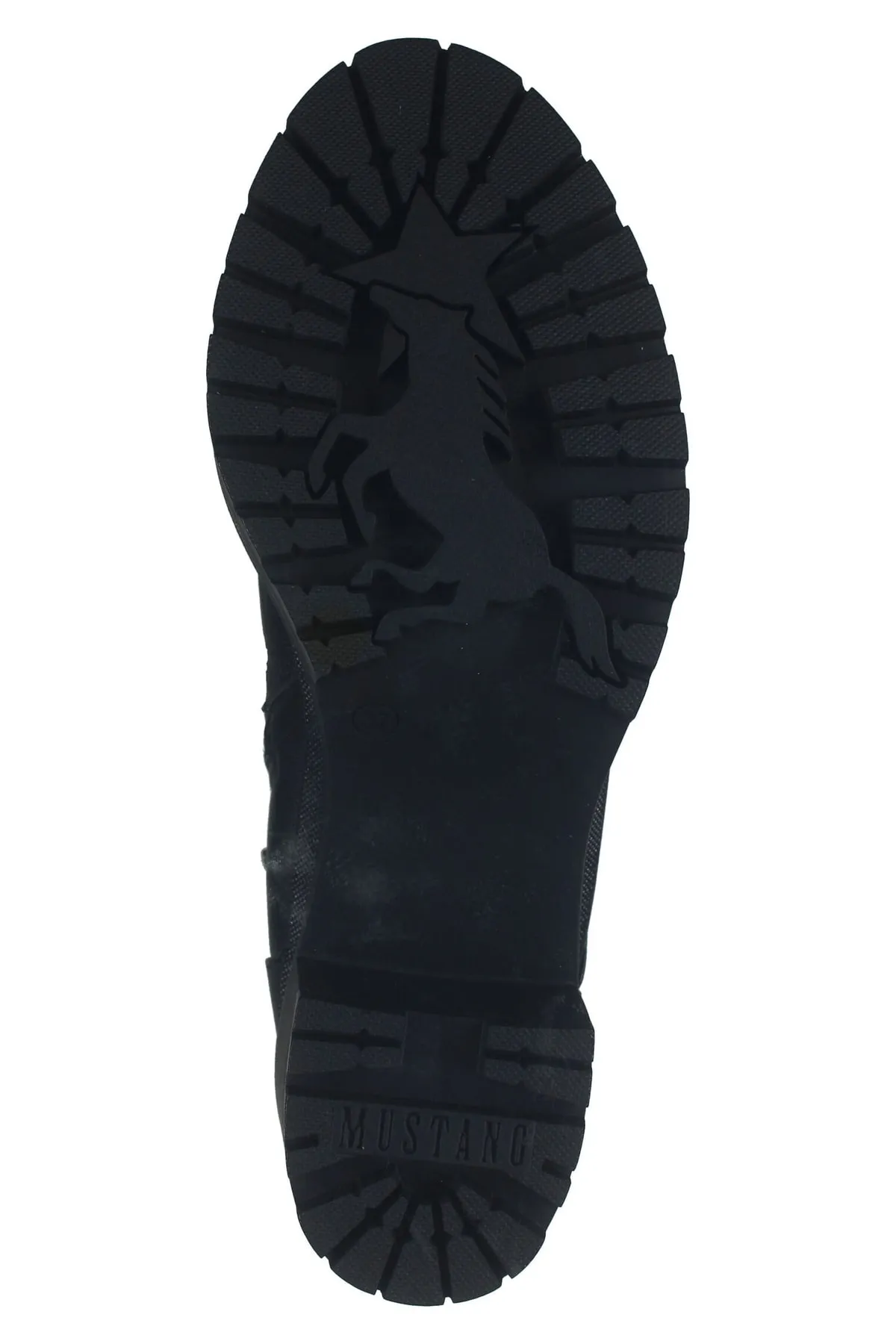 Mustang  Stiefelette - Schwarz - Blockabsatz