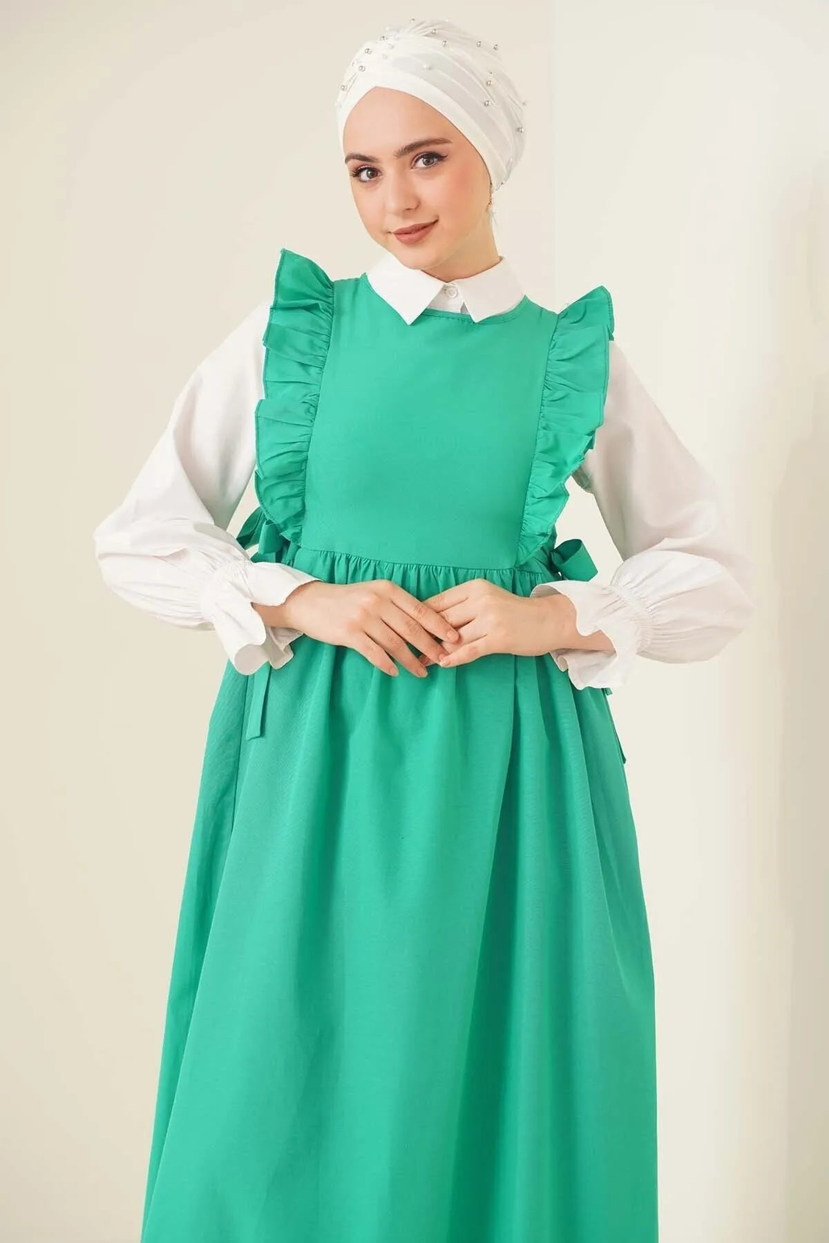 VOLT CLOTHİNG  Kleid - Grün - Tunika