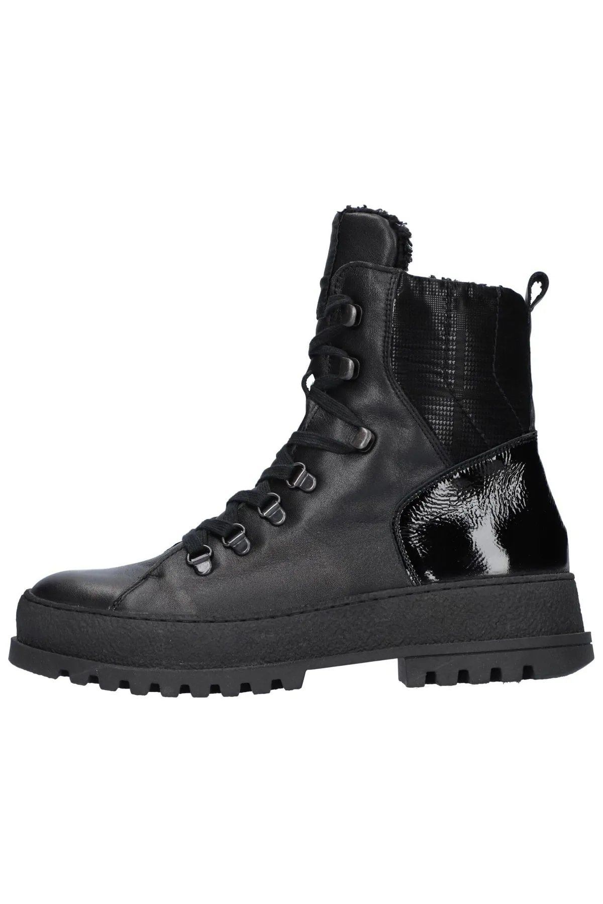 Waldläufer  Stiefelette - Schwarz - Blockabsatz