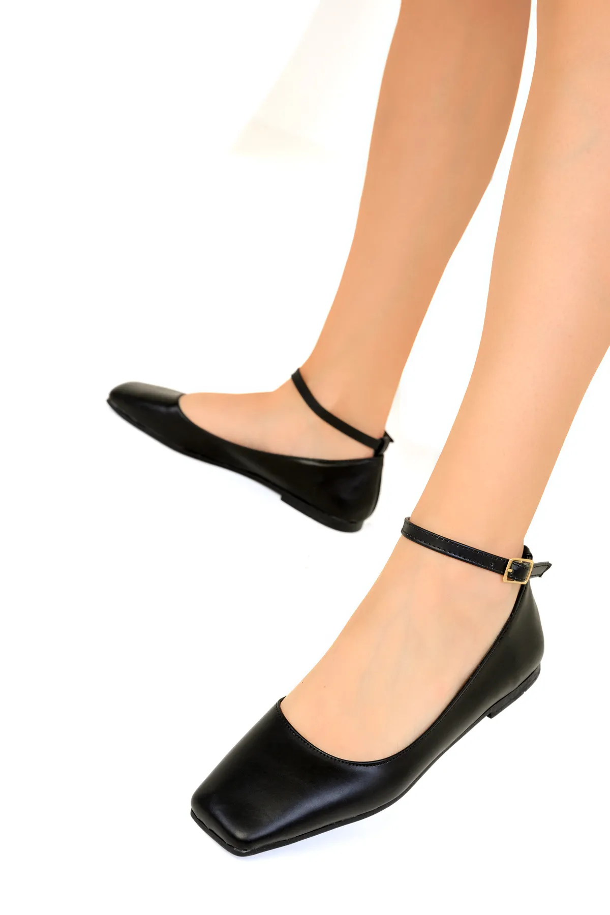 SOHO  Schwarze Ballerinas für Damen 18890