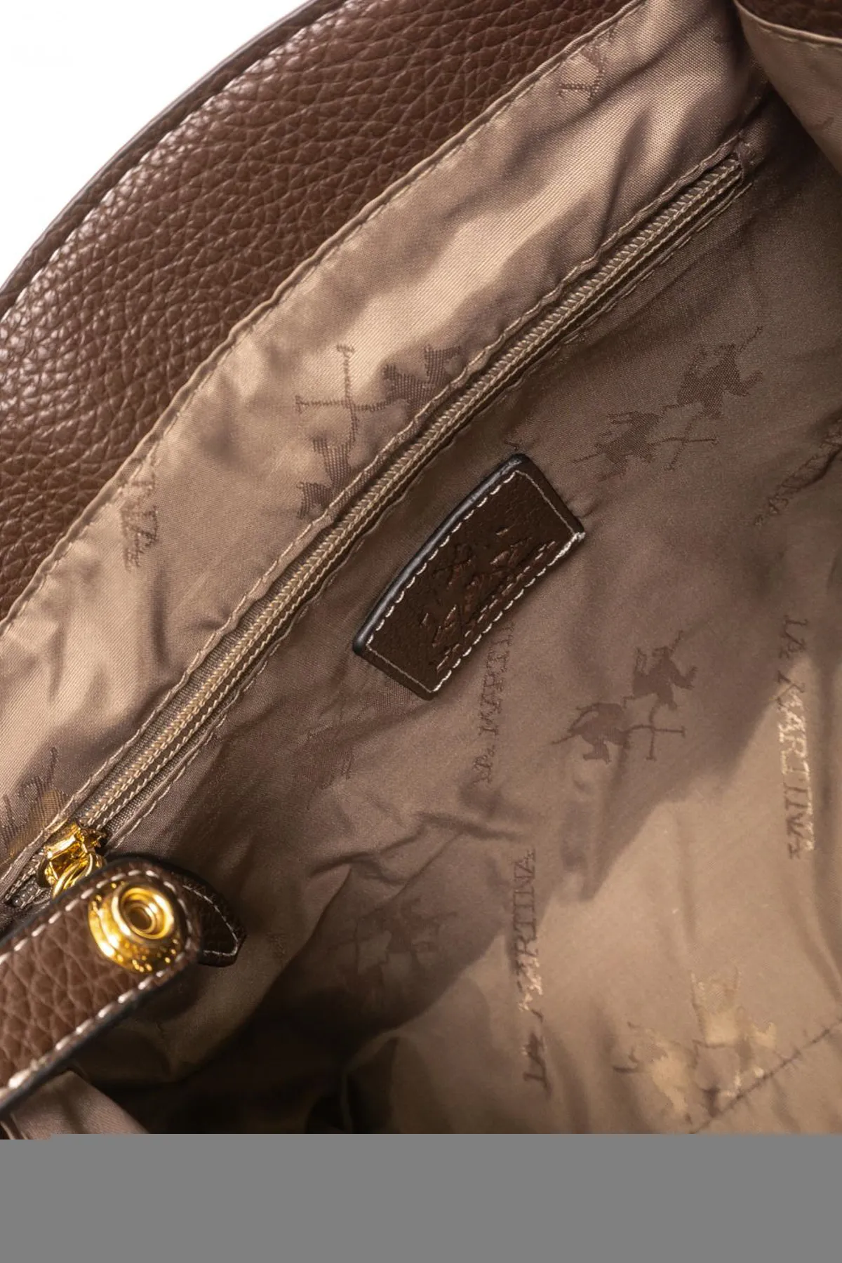La Martina  Rucksack - Braun - Unifarben