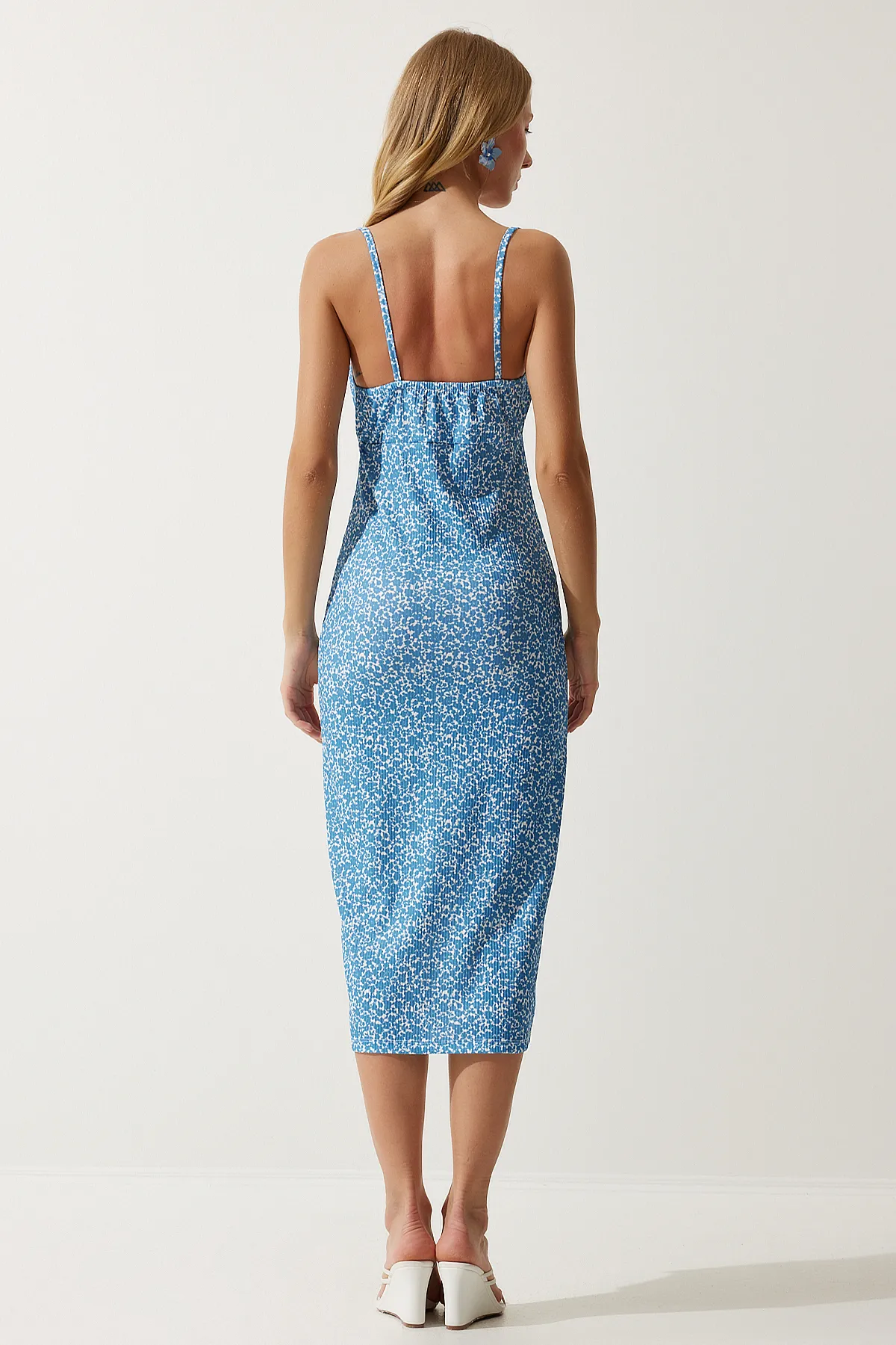 Happiness İstanbul  Kleid - Blau - Bodycon