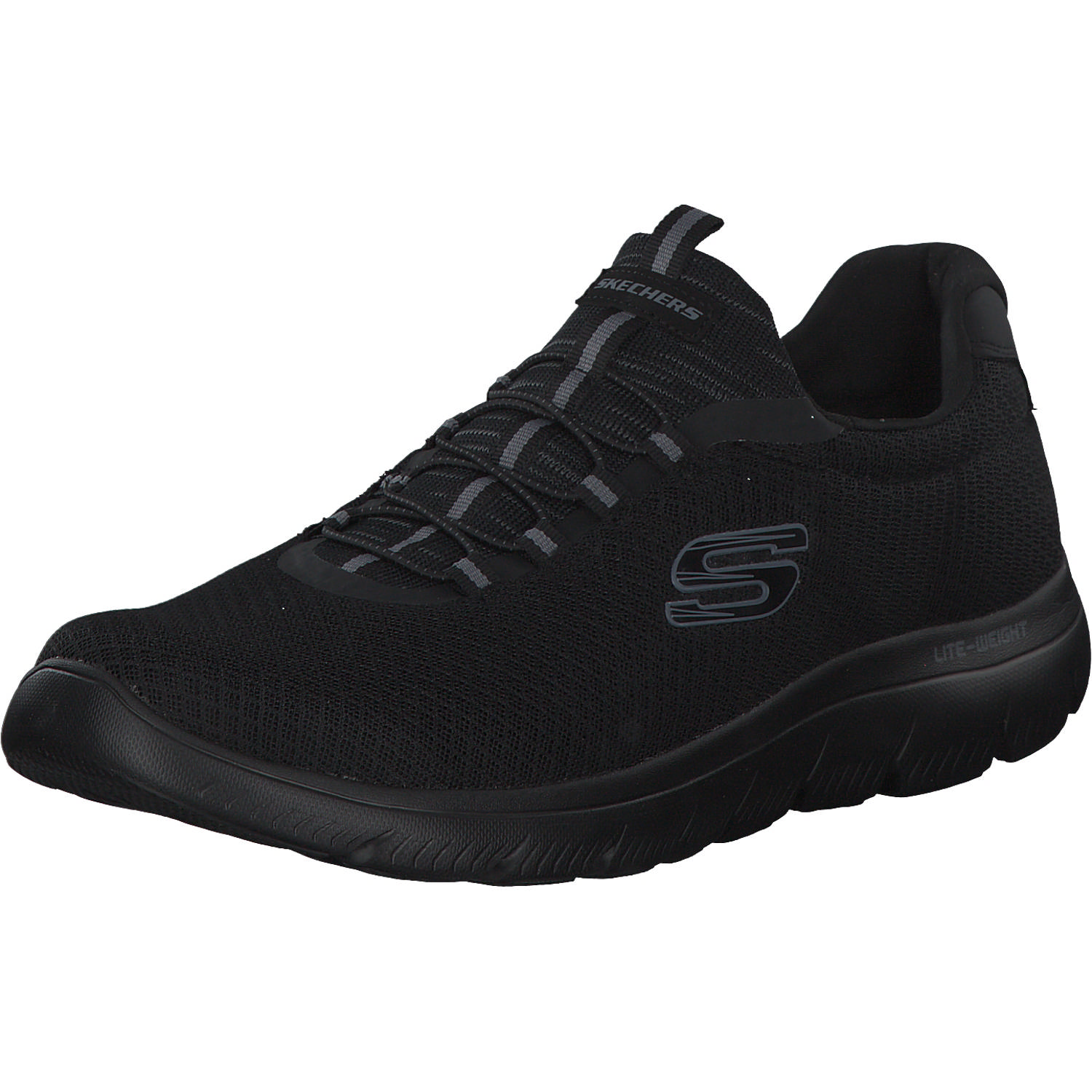 Skechers 52811, Sneakers Low, Herren, Schwarz