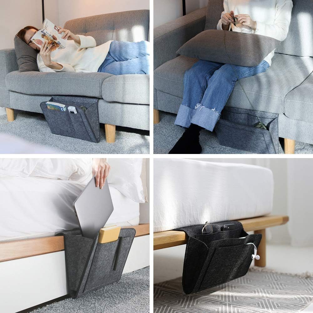 Zimtky Betttasche Betttasche, Aufbewahrungstasche Hängeaufbewahrung Bett Organizer