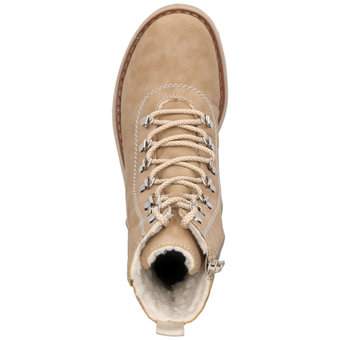 Rieker Schnür Boots in beige