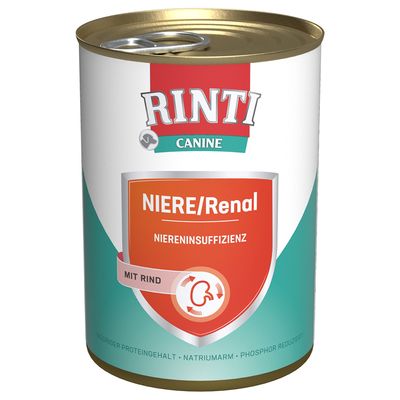 RINTI Canine Niere/Renal mit Rind 400 g