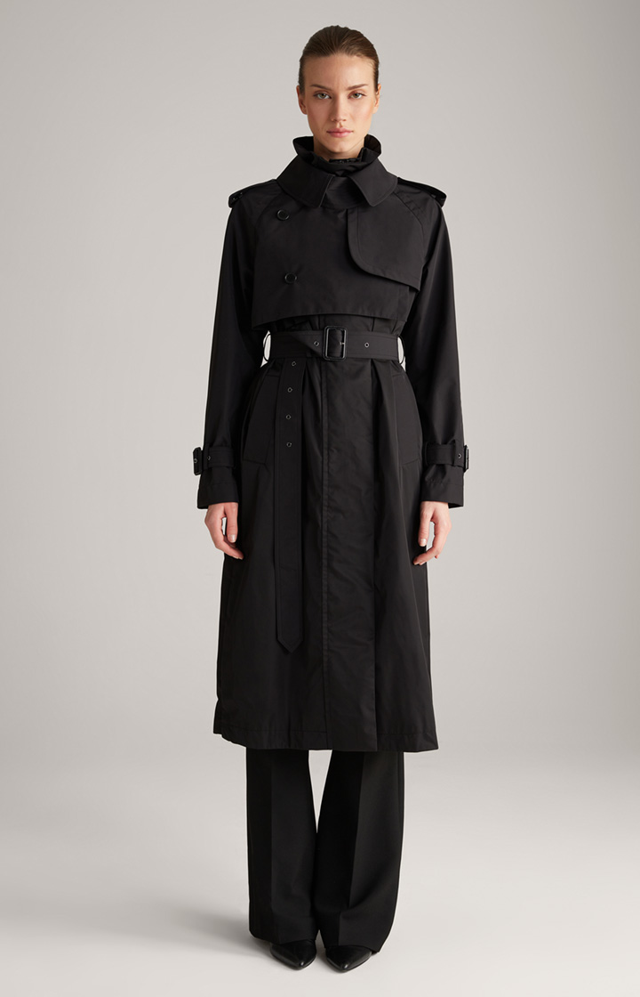 Trenchcoat in Schwarz