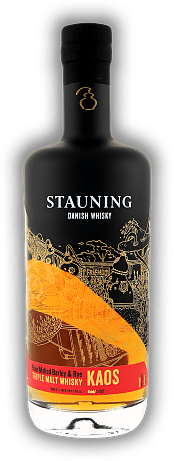 Stauning KAOS Floor Malted Grain Whisky Stauning KAOS Floor Malted Grain Whisky Leicht geräuchert, würzig und süß, ein Whisky mit Komplexität und Struktur. 0,7	 Liter - Vol 46%