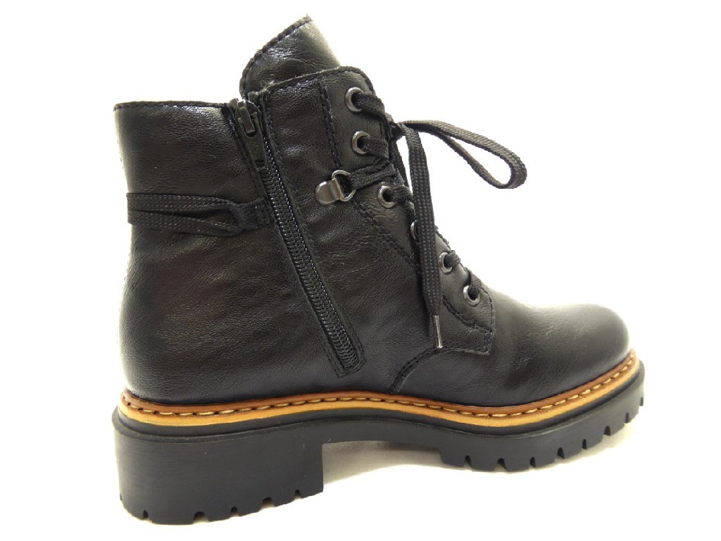 RIEKER Winterstiefel schwarz