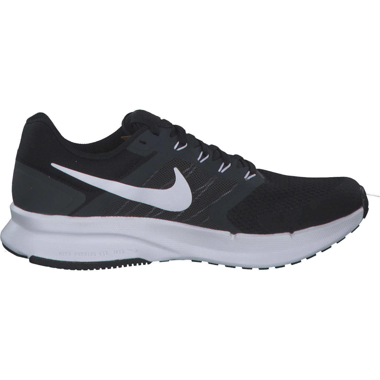 Nike Run Swift 3 DR2698, Schnürschuhe, Damen, black/white/dk smoke grey