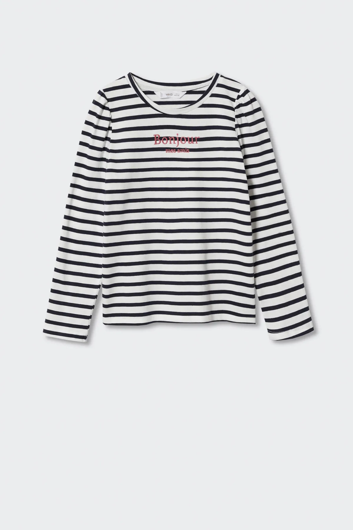 MANGO Kids  37003263 T-Shirts gebrochenes Weiß