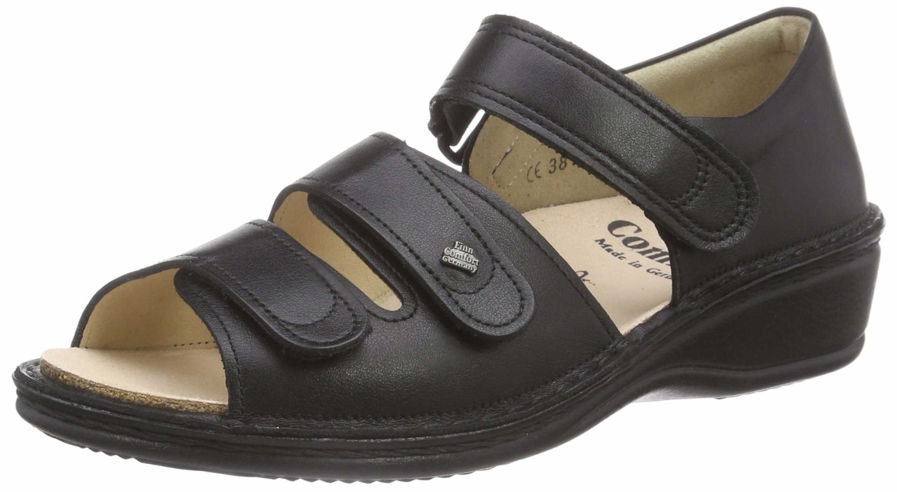 FINN COMFORT Komfort Sandalen schwarz Usedom