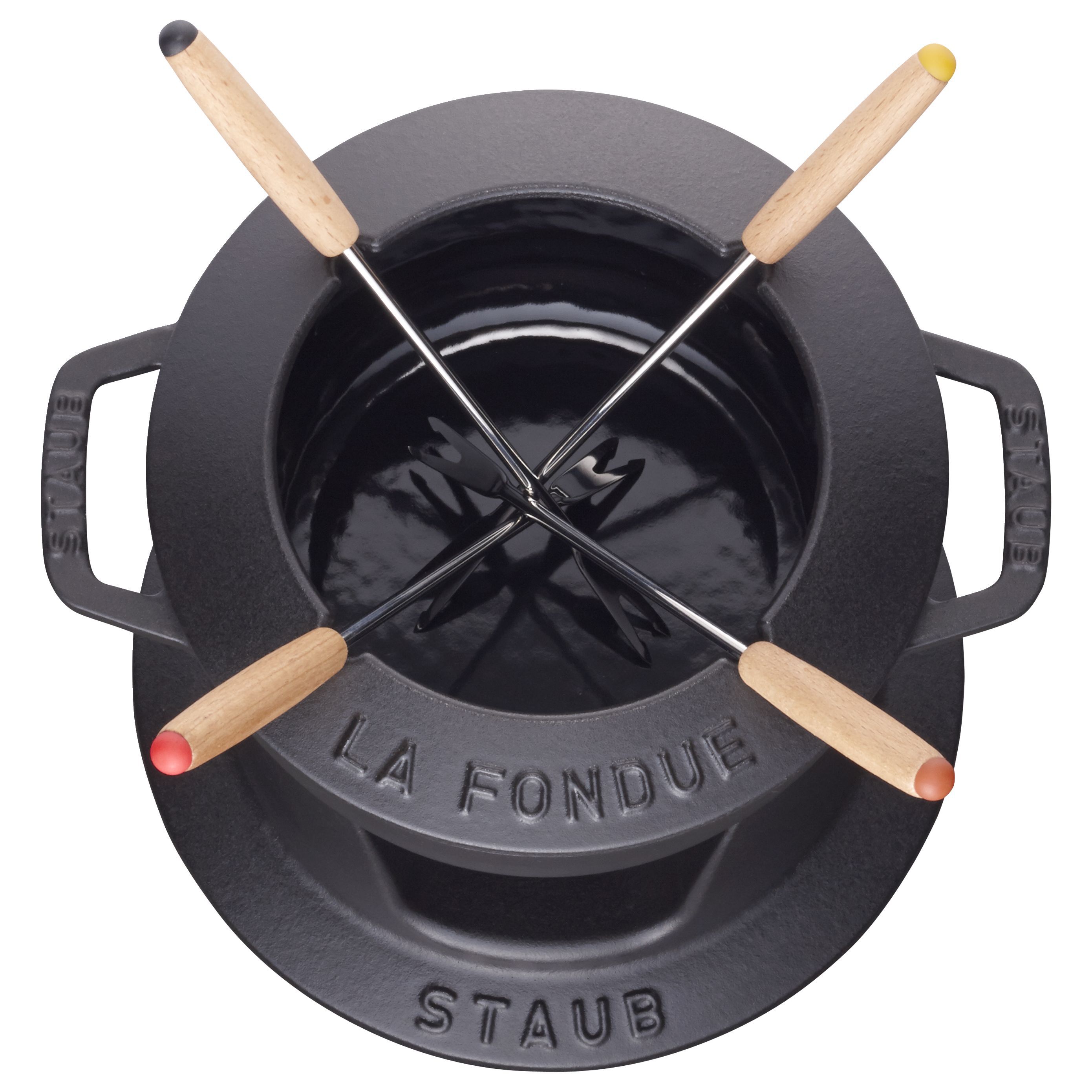 Fondue Set 16 cm, Schwarz