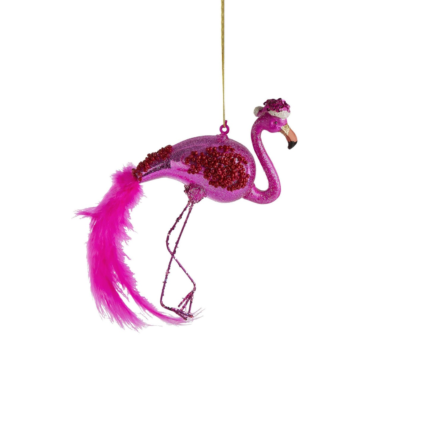 HANG ON Anhänger Flamingo mit Mütze