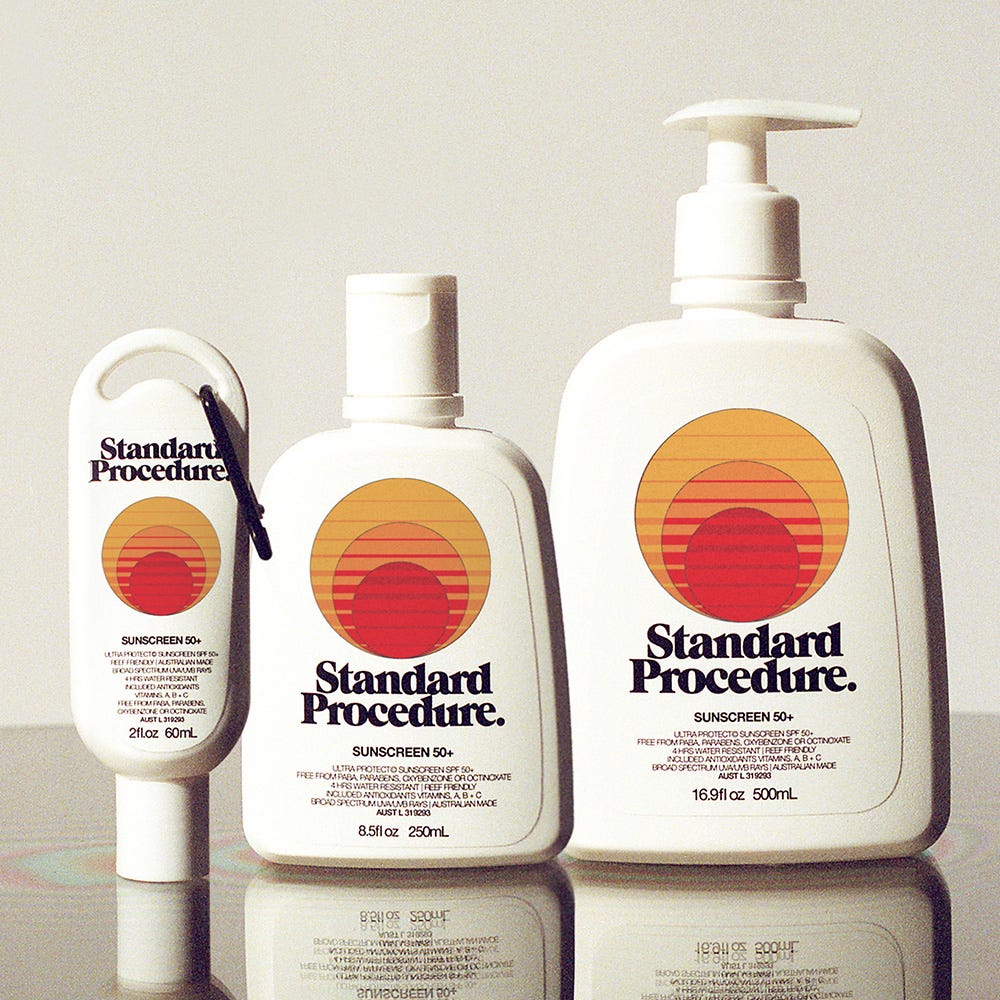 Standard Procedure SUNCREEN SPF 50+ 500 ml