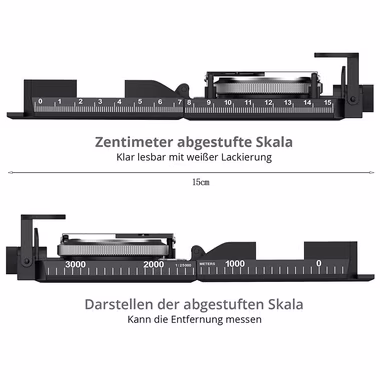GelldG Kompass Militär Kompass Marschkompass Taschenkompass mit Klinometer