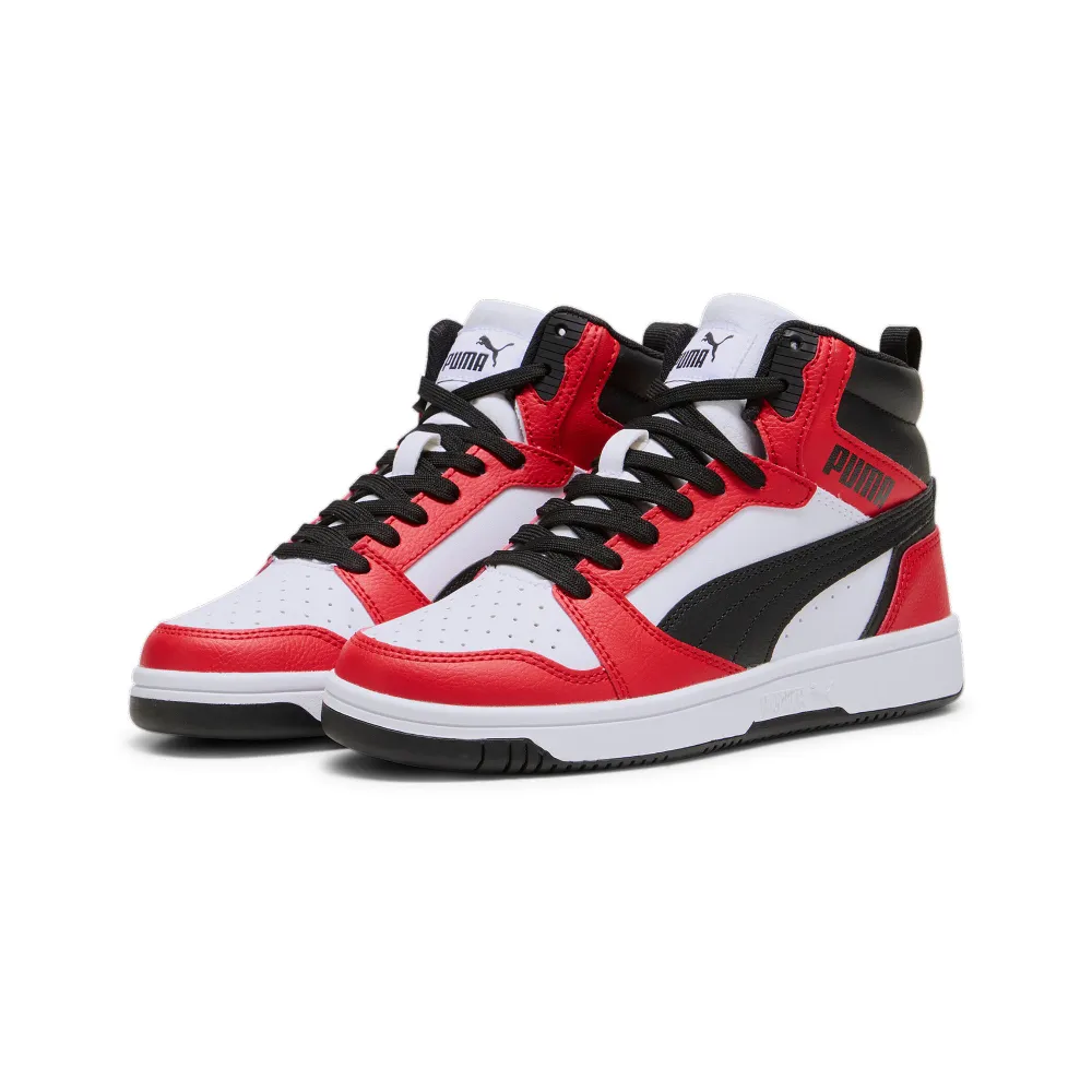 PUMA Rebound V6 Mid Jr 393831/003 / weiss