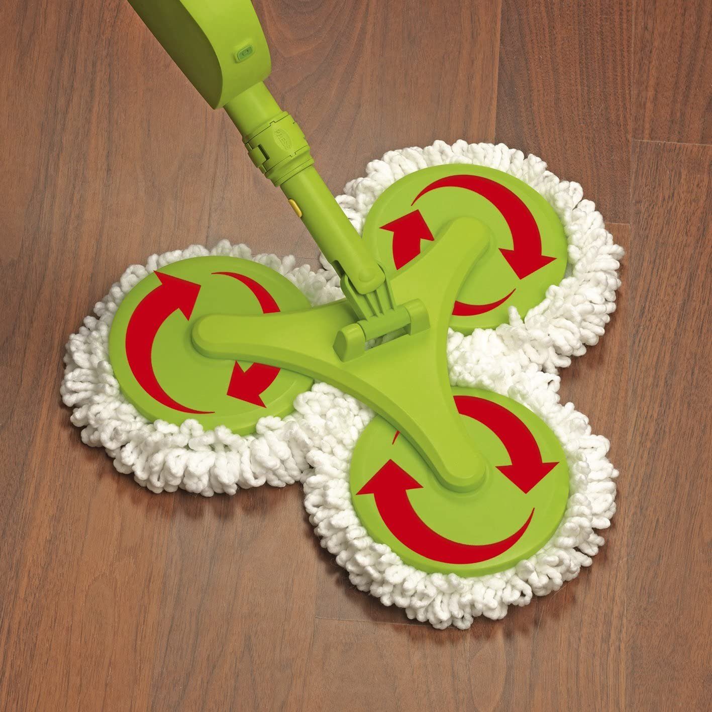CLEANmaxx Wischmopp Ersatz-Moppaufsatz 2er-Set für Wischmopp Easy Spin