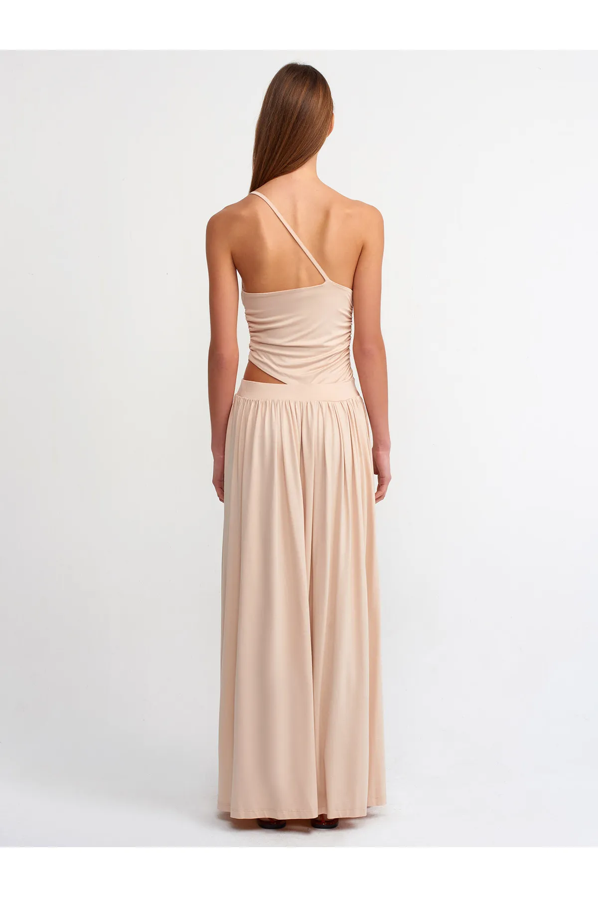 Dilvin  Kleid - Beige - A-Linie