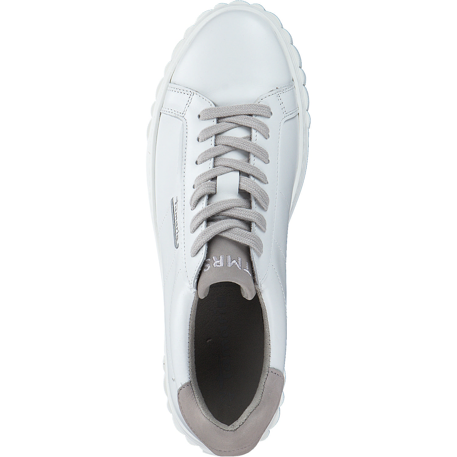 Tamaris 23738, Schnürschuhe, Damen, Weiß