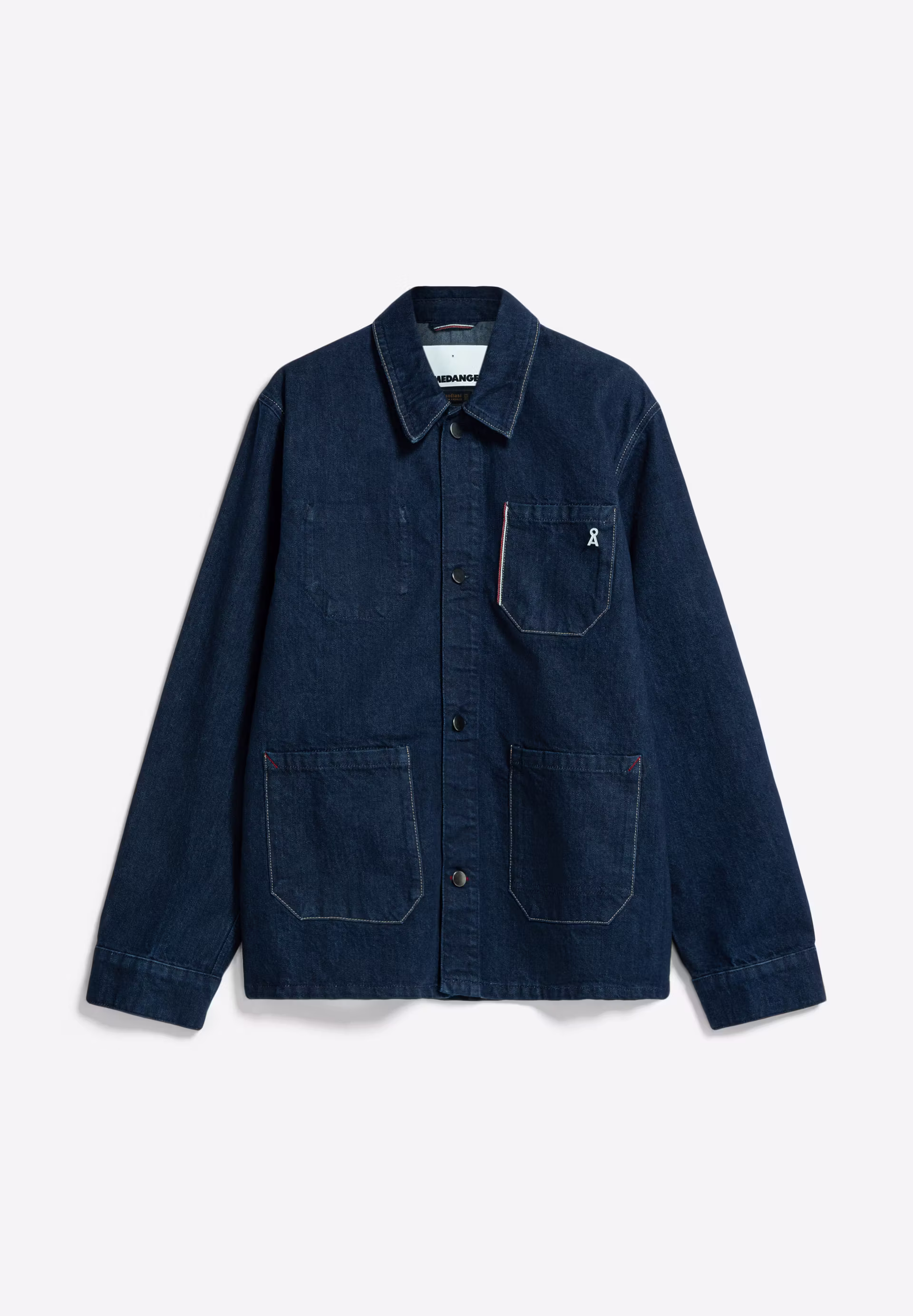 Jeansjacke Regular Fit aus Bio-Baumwoll Mix