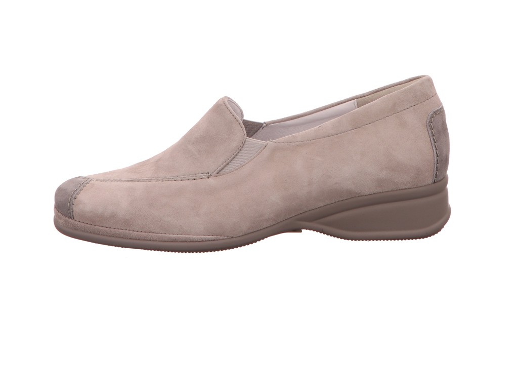 SEMLER Komfort Slipper grau Semler R1635 perle