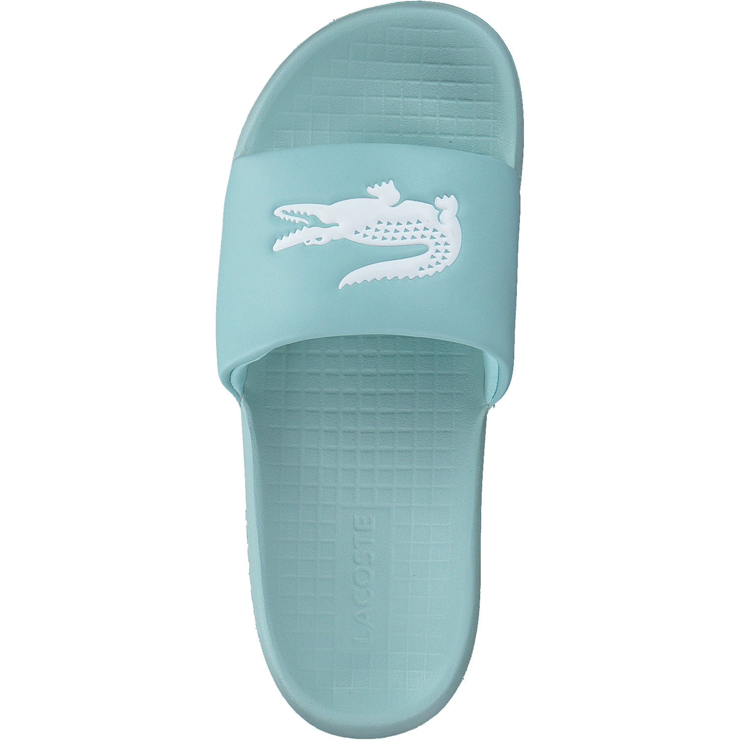 Lacoste Croco 1.0 45CFA0002, Badeschuhe, Damen, turquoise/white